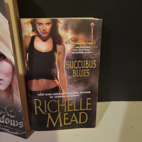 Three Paperbacks by Richelle Mead: Succubus Blues,  Silver Shadows,  Ruby Circle - Picture 5 of 6